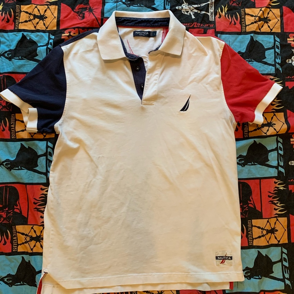 90s Nautica USA Polo Shirt